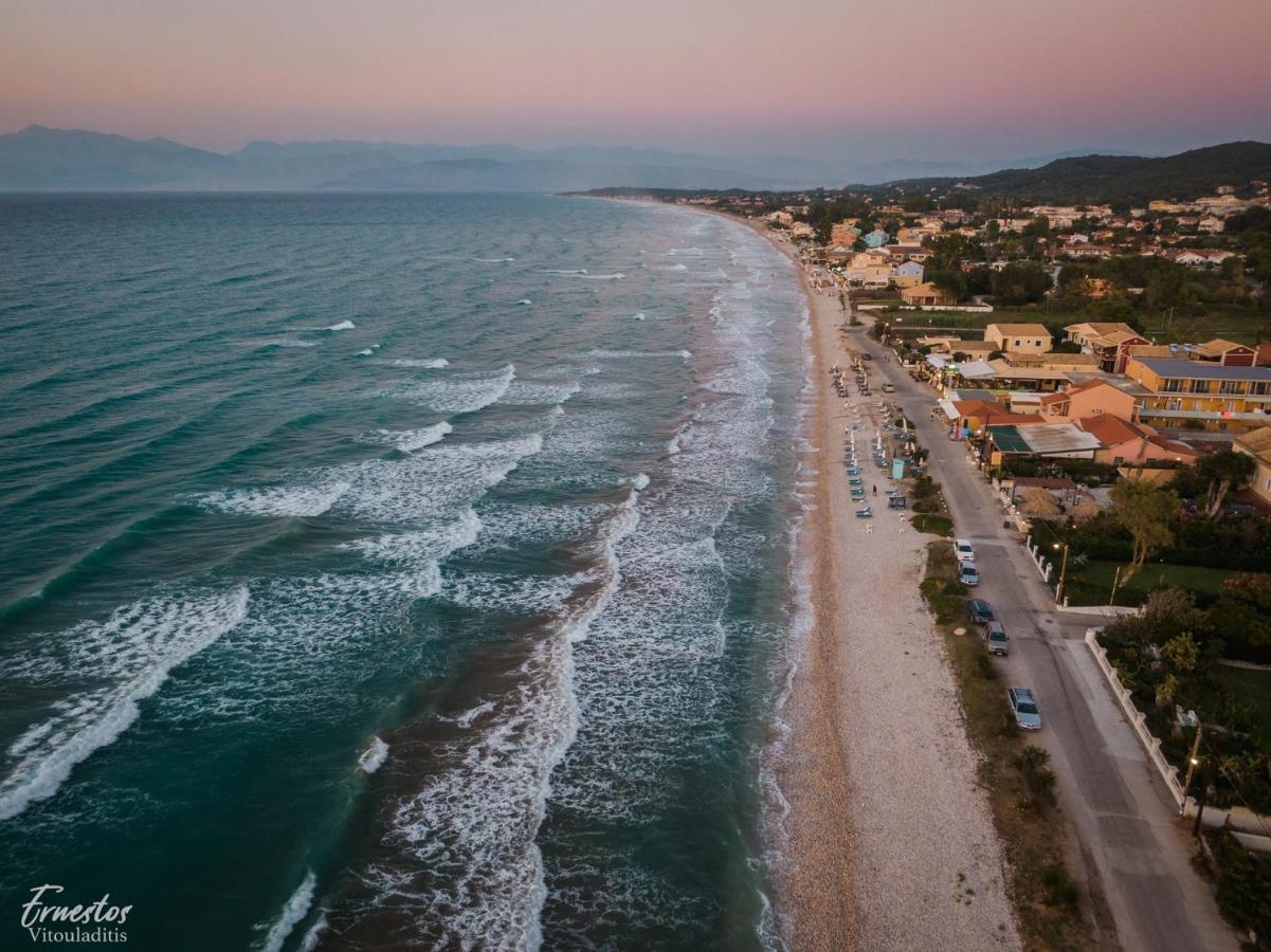 Kormoranos Beach Hotel Acharavi  Buitenkant foto